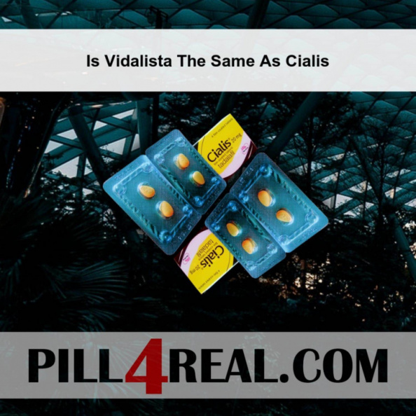 Is Vidalista The Same As Cialis 260