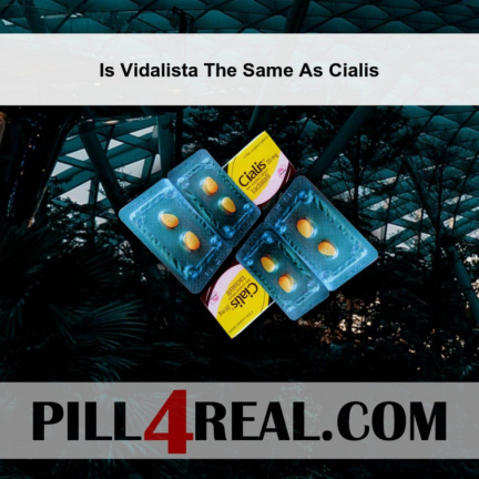 Is Vidalista The Same As Cialis 260
