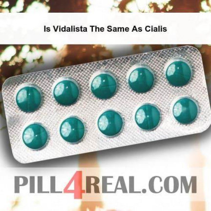 Is Vidalista The Same As Cialis 512