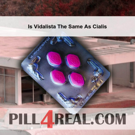 Is Vidalista The Same As Cialis 890