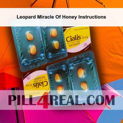 Leopard Miracle Of Honey Instructions 622