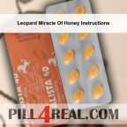 Leopard Miracle Of Honey Instructions 764