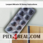 Leopard Miracle Of Honey Instructions 833