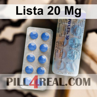 Lista 20 Mg 028