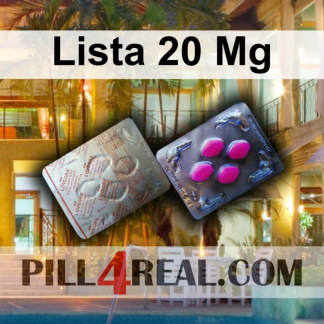Lista 20 Mg 057