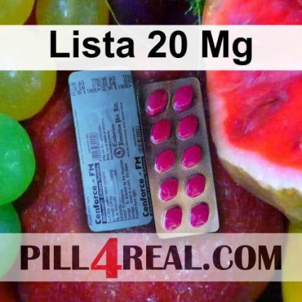 Lista 20 Mg 948