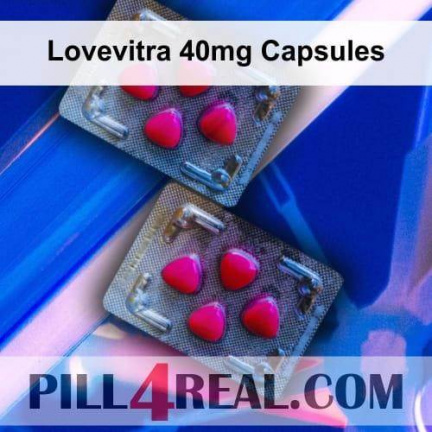 Lovevitra 40mg Capsules 307