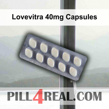Lovevitra 40mg Capsules 449
