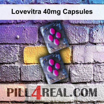 Lovevitra 40mg Capsules 508