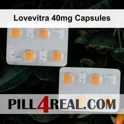 Lovevitra 40mg Capsules 656