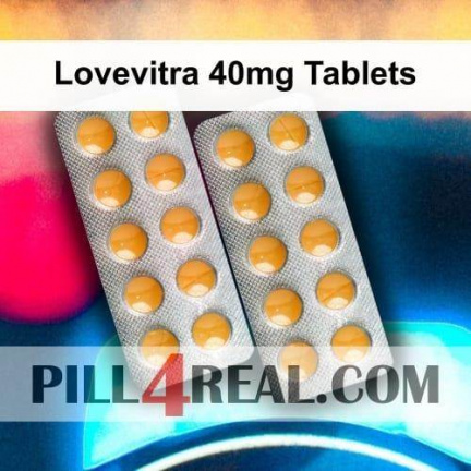 Lovevitra 40mg Tablets 832