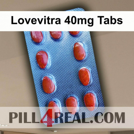 Lovevitra 40mg Tabs 025