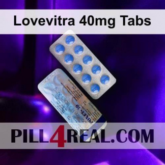 Lovevitra 40mg Tabs 055