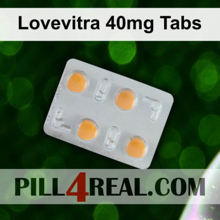 Lovevitra 40mg Tabs 346