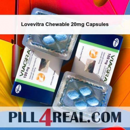 Lovevitra Chewable 20mg Capsules 194