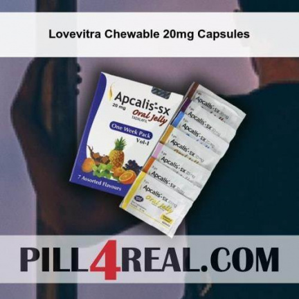 Lovevitra Chewable 20mg Capsules 774