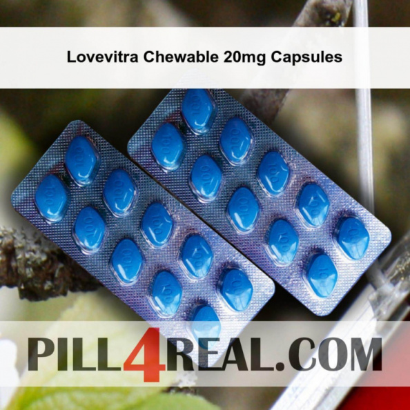 Lovevitra Chewable 20mg Capsules 902