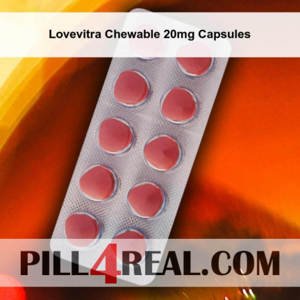 Lovevitra Chewable 20mg Capsules 903