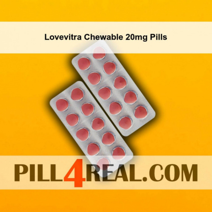Lovevitra Chewable 20mg Pills 212