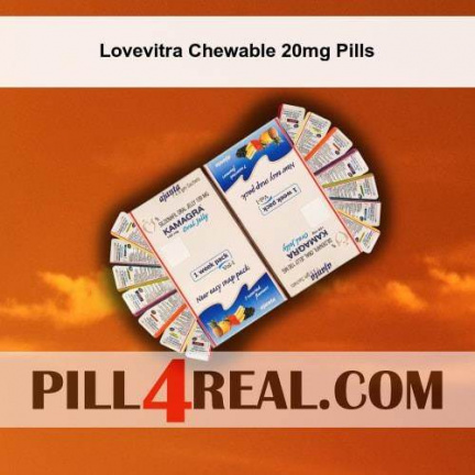 Lovevitra Chewable 20mg Pills 286