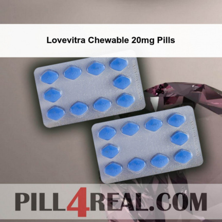 Lovevitra Chewable 20mg Pills 352