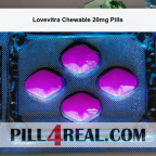 Lovevitra Chewable 20mg Pills 657