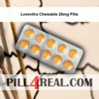 Lovevitra Chewable 20mg Pills 695