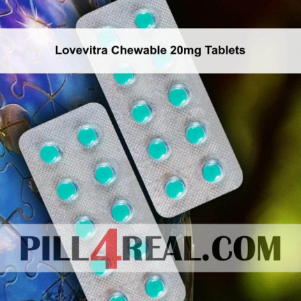 Lovevitra Chewable 20mg Tablets 390