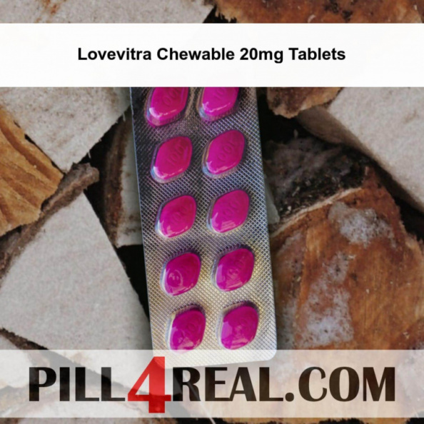 Lovevitra Chewable 20mg Tablets 836