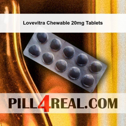 Lovevitra Chewable 20mg Tablets 979