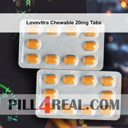Lovevitra Chewable 20mg Tabs 049