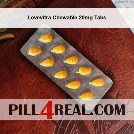 Lovevitra Chewable 20mg Tabs 072
