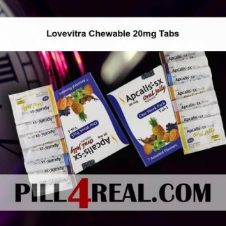 Lovevitra Chewable 20mg Tabs 671