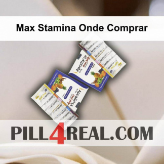 Max Stamina Onde Comprar 731