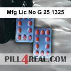 Mfg Lic No G 25 1325 383