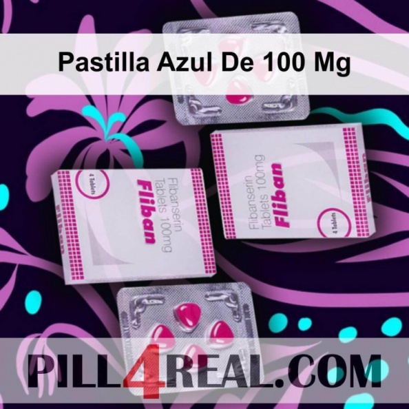 Pastilla Azul De 100 Mg 342