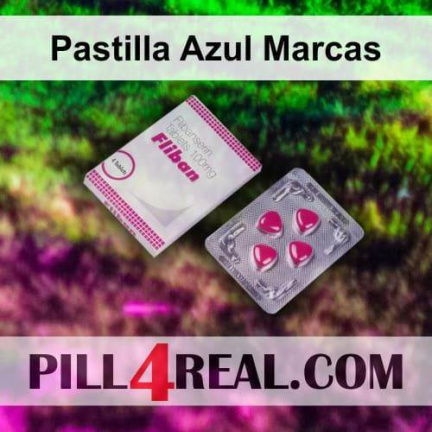 Pastilla Azul Marcas 747
