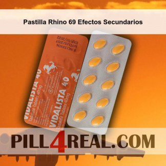 Pastilla Rhino 69 Efectos Secundarios 306