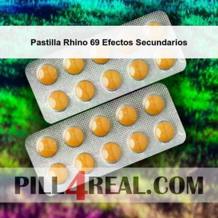 Pastilla Rhino 69 Efectos Secundarios 954