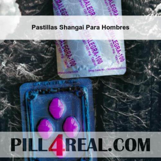 Pastillas Shangai Para Hombres 750