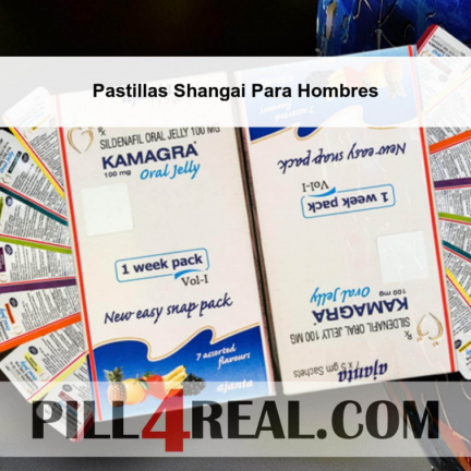 Pastillas Shangai Para Hombres 843