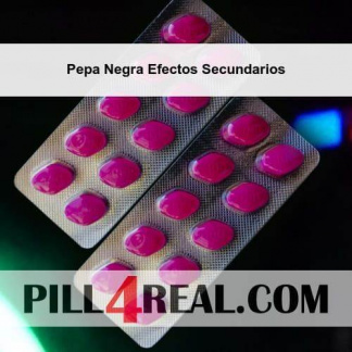 Pepa Negra Efectos Secundarios 251