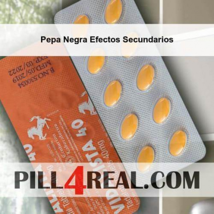 Pepa Negra Efectos Secundarios 932
