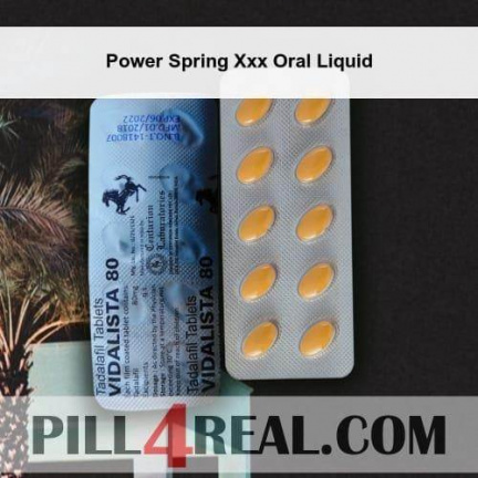 Power Spring Xxx Oral Liquid 677