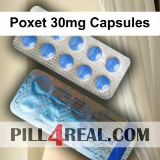 Poxet 30mg Capsules 309