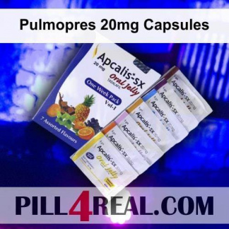 Pulmopres 20mg Capsules 951