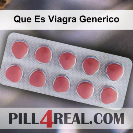 Que Es Viagra Generico 231