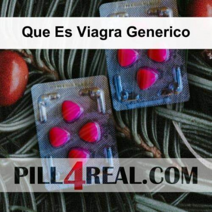 Que Es Viagra Generico 615
