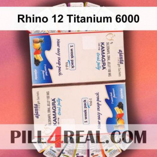 Rhino 12 Titanium 6000 182