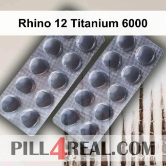 Rhino 12 Titanium 6000 191